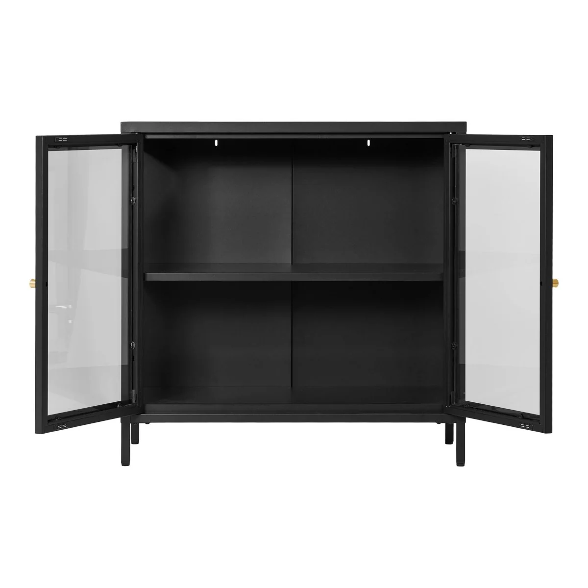 Dalby skap sort 80 x 80 cm - Image 4