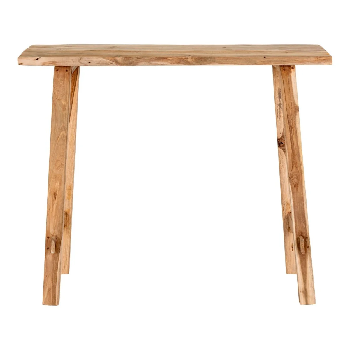 Girona konsollbord teak 90 x 30 x 80 cm - Image 10