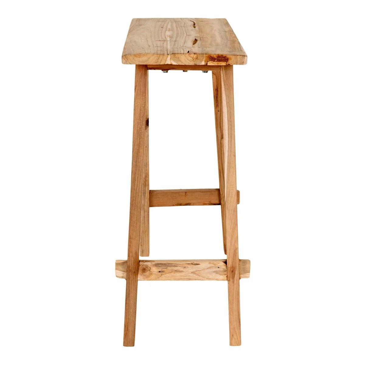 Girona konsollbord teak 90 x 30 x 80 cm - Image 8
