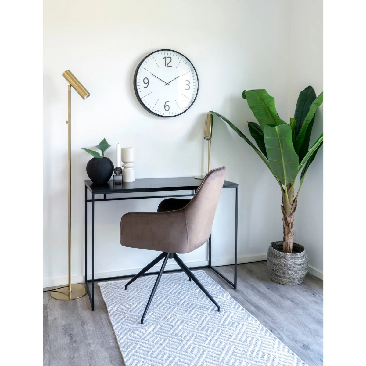 Paris gulvlampe messing - Image 6