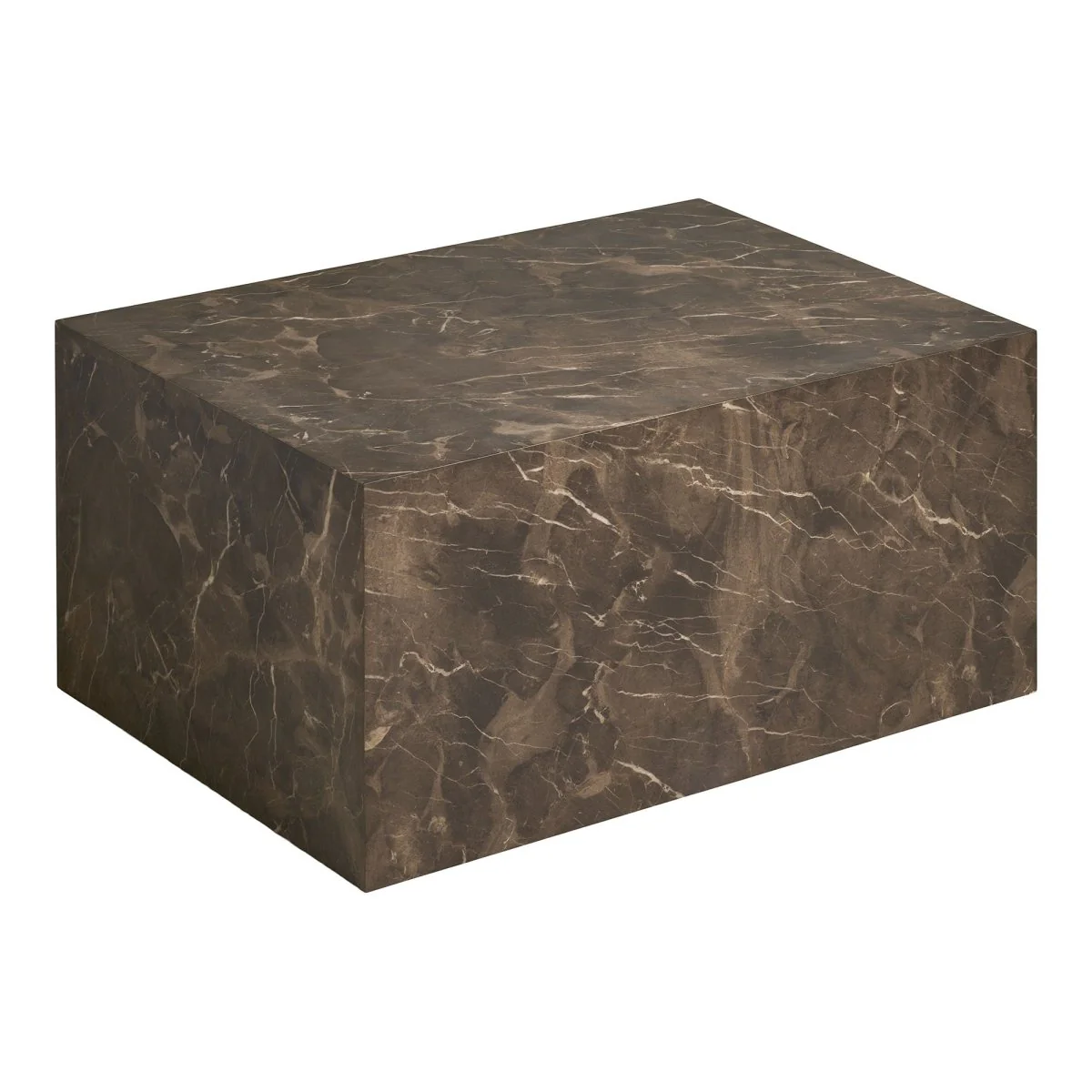 Prague sofabord brun 60 x 80 x 40 cm - Image 2
