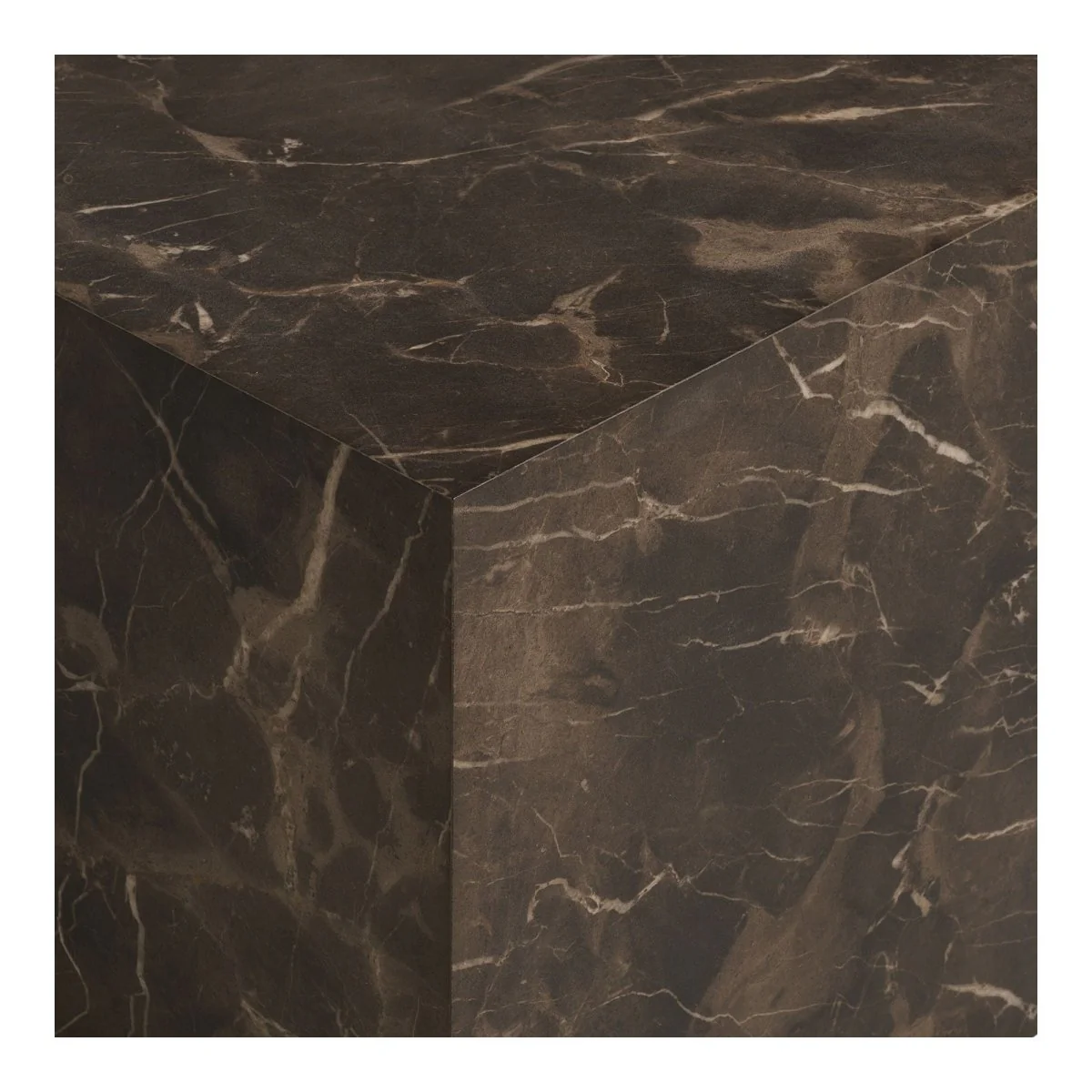 Prague sofabord brun 60 x 80 x 40 cm - Image 5