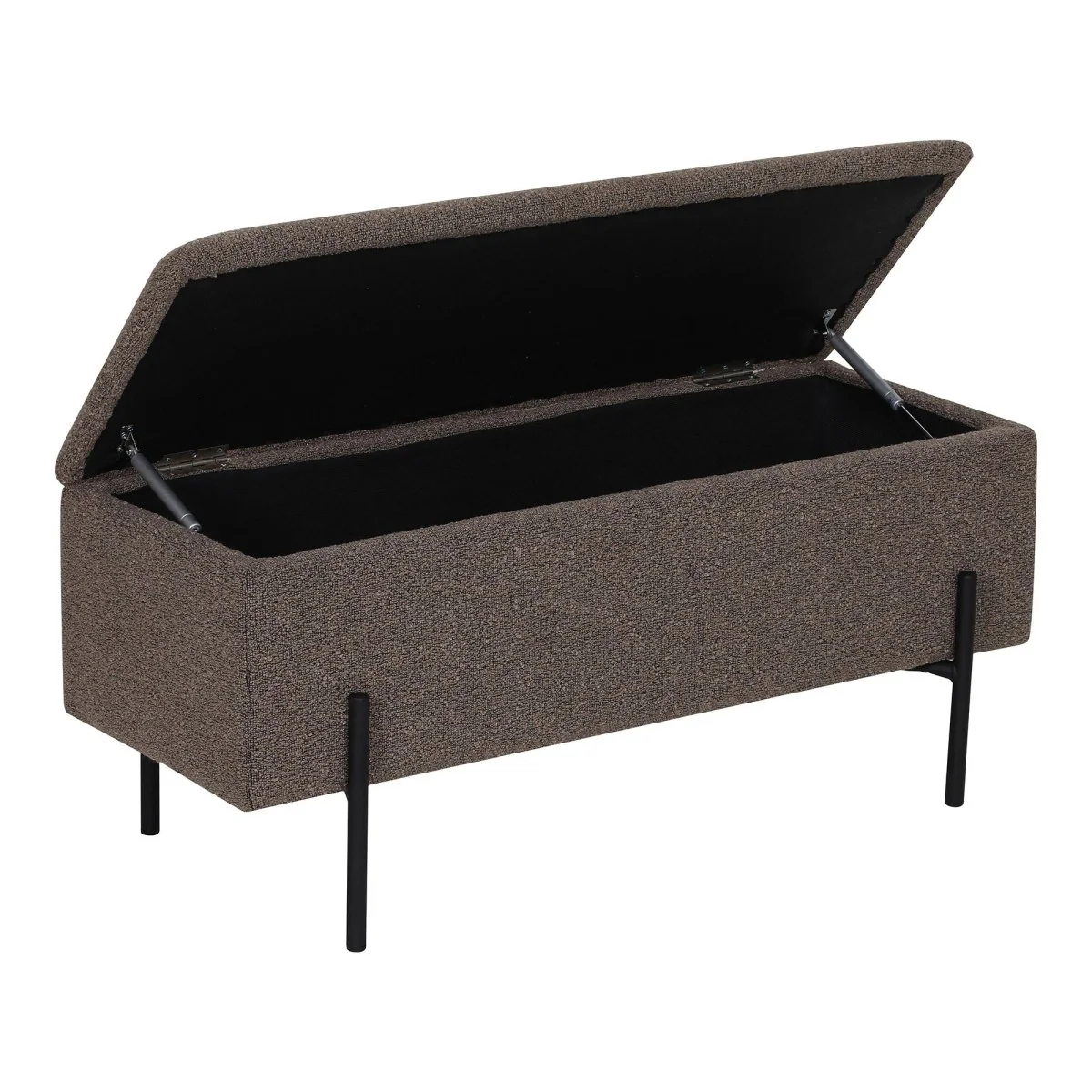 Watford benk med oppbevaring, boulcé brun 95 x 36,5 x 34 cm - Image 4