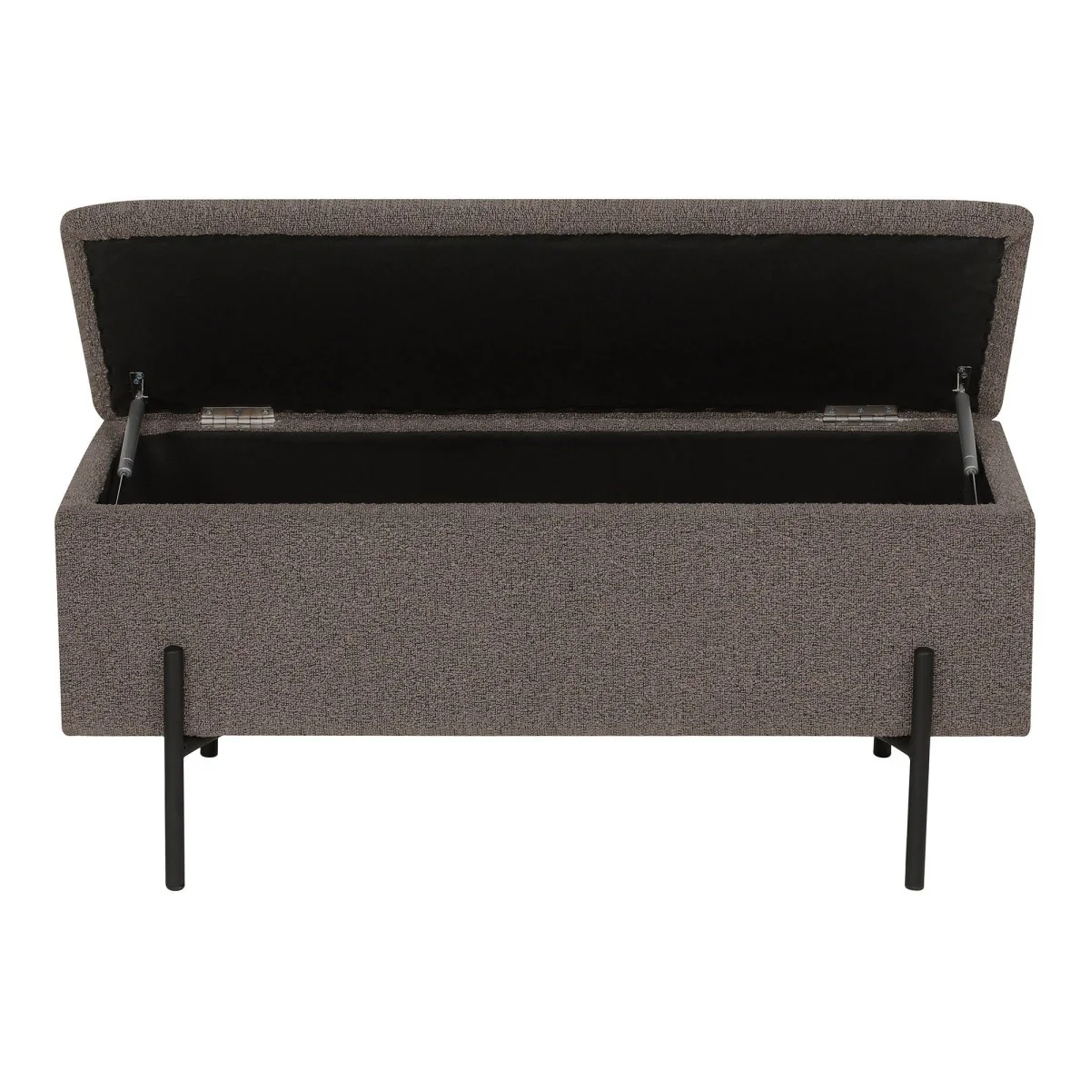 Watford benk med oppbevaring, boulcé brun 95 x 36,5 x 34 cm - Image 6