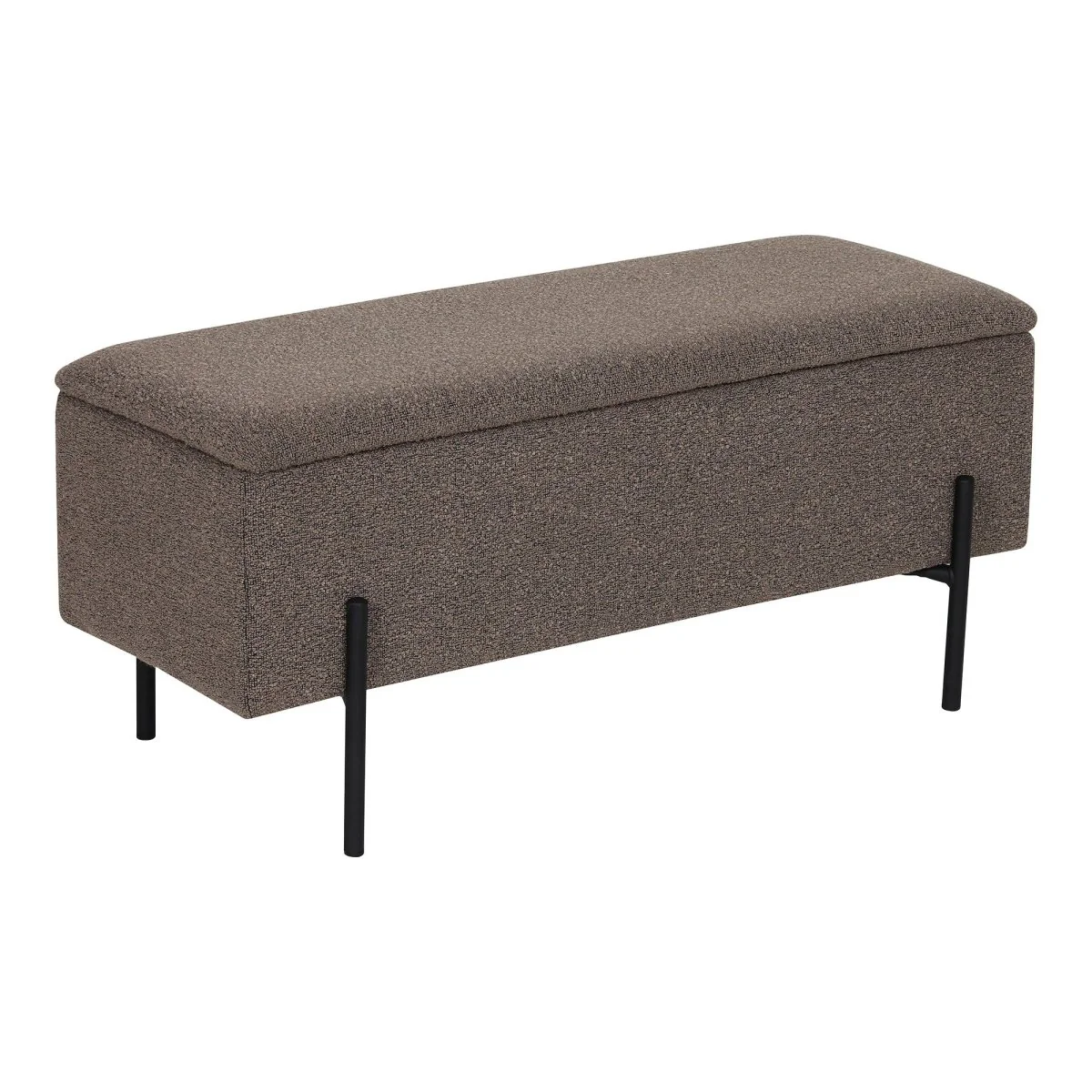 Watford benk med oppbevaring, boulcé brun 95 x 36,5 x 34 cm - Image 7