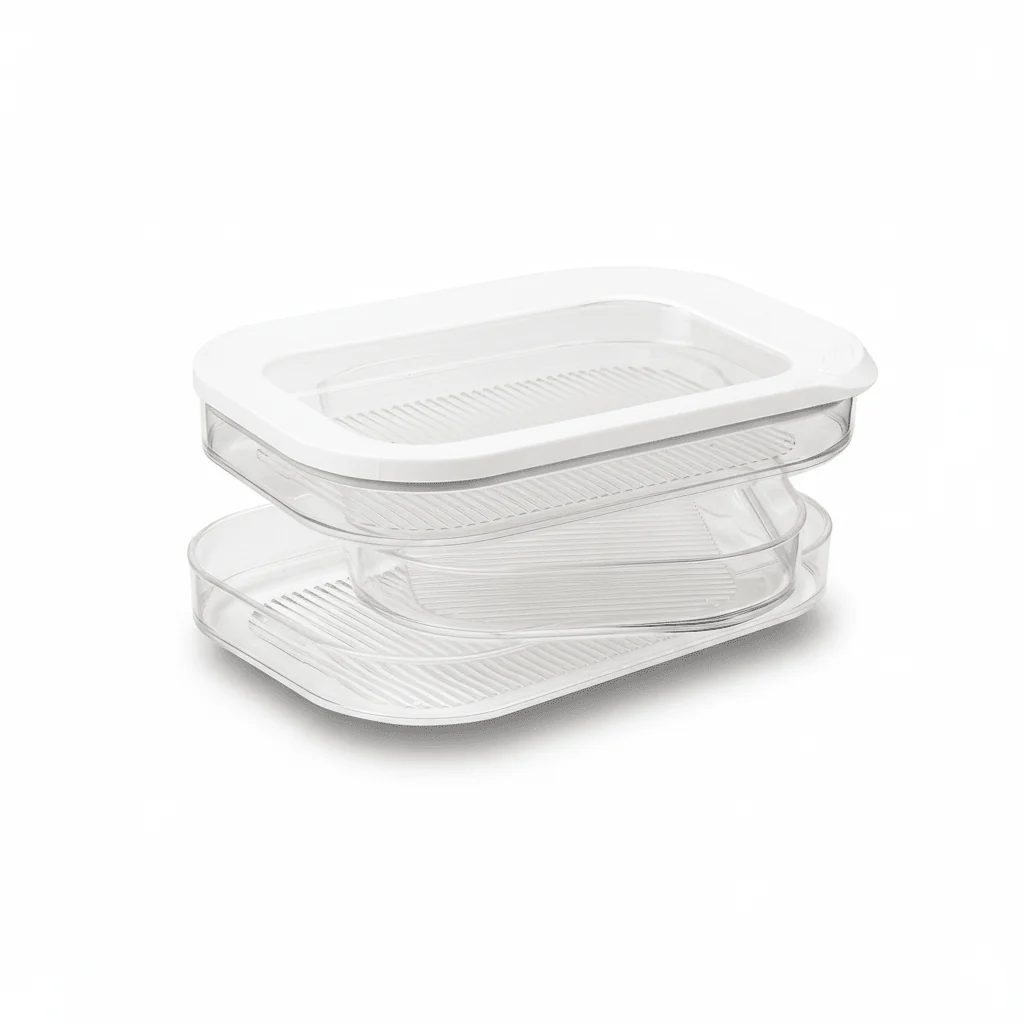 Oppbevaringsboks til pålegg transparent 0,55L - Image 3