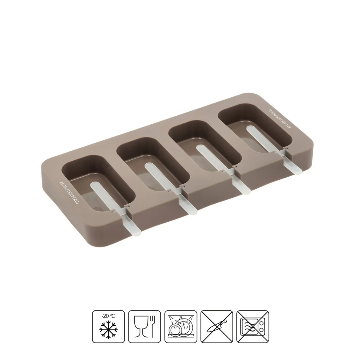 Ispinneform 4 stk Classic Latte Silikon - Image 6
