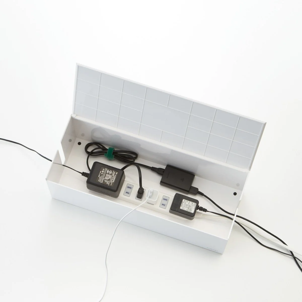 Kabelboks hvit - Image 3