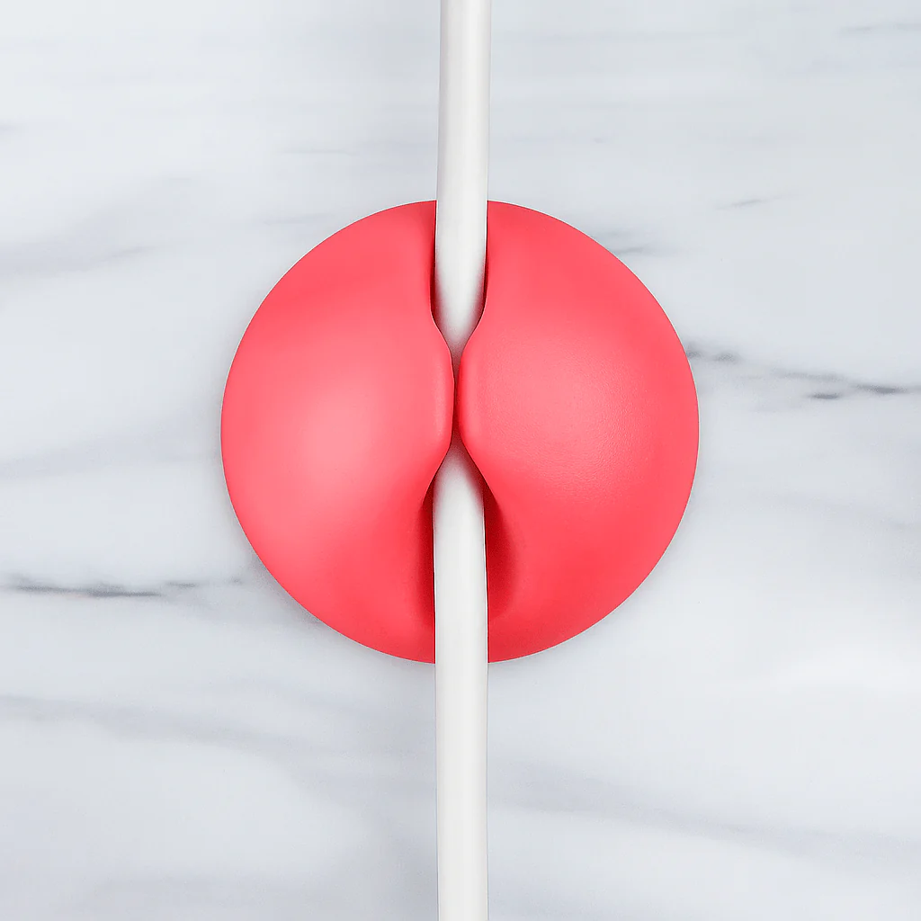 Ledningsholder rosa - Image 3