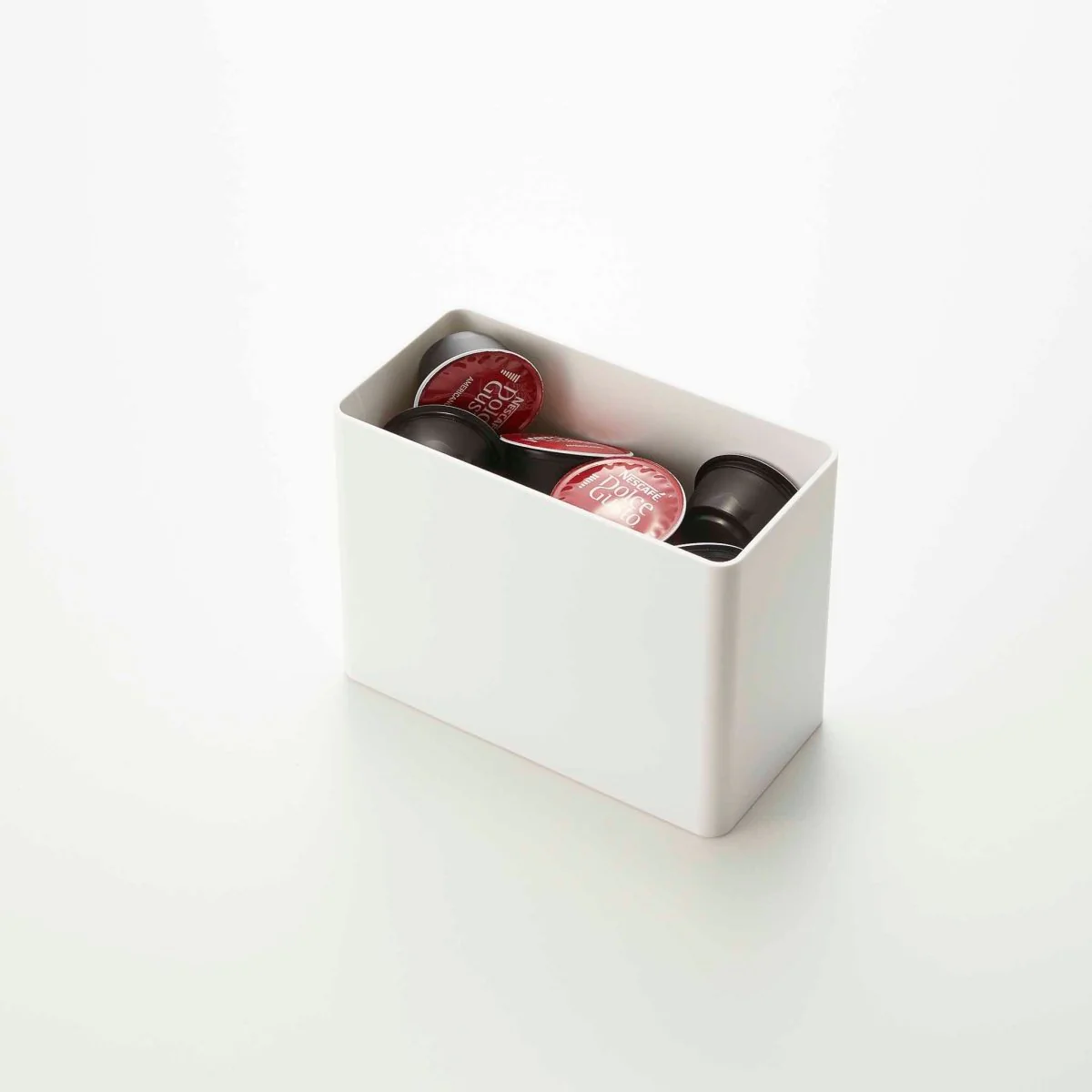 Oppbevaringsboks til kaffefilter og kapsler hvit 1,9L - Image 7