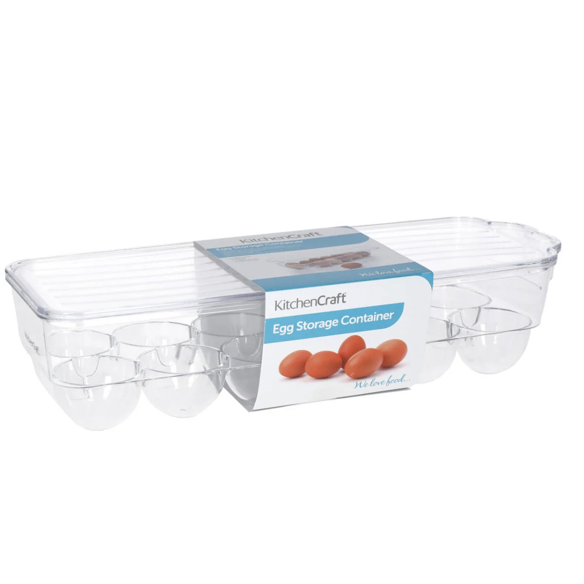 Oppbevaringsboks til 12 egg med lokk - Image 5