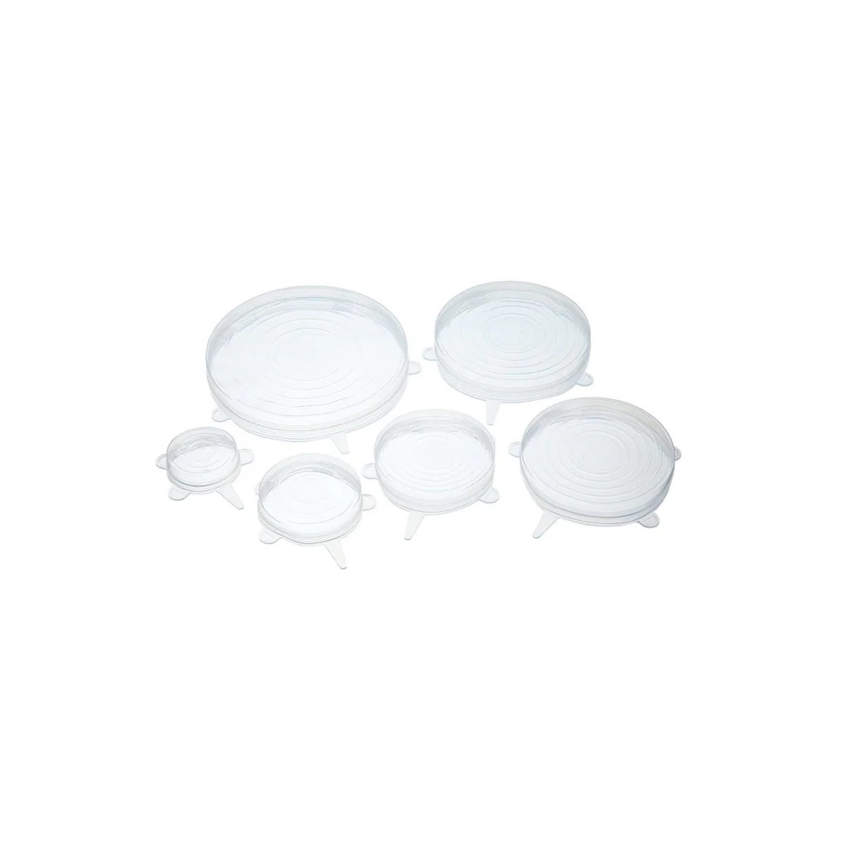 6-pk Silikonlokk gjenbrukbare - Image 2