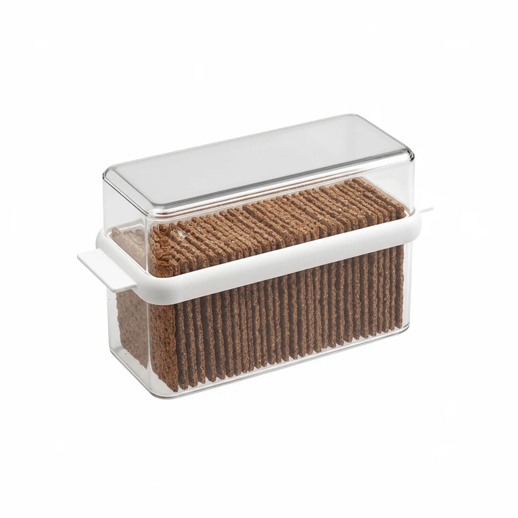 Knekkebrødboks Stora hvit 18 x 8 x 12 cm - Image 6