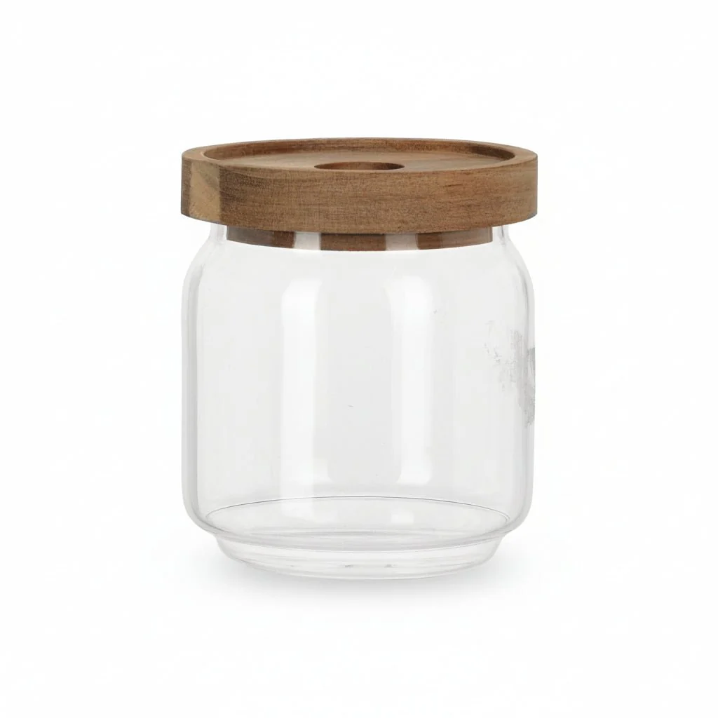 Glasskrukke med trelokk 6,4 dl - Image 3
