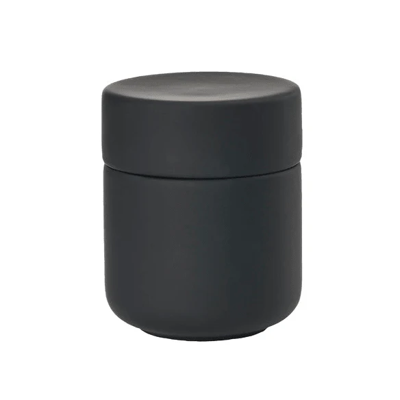 Krukke med lokk Ume sort 10 cm - Image 3
