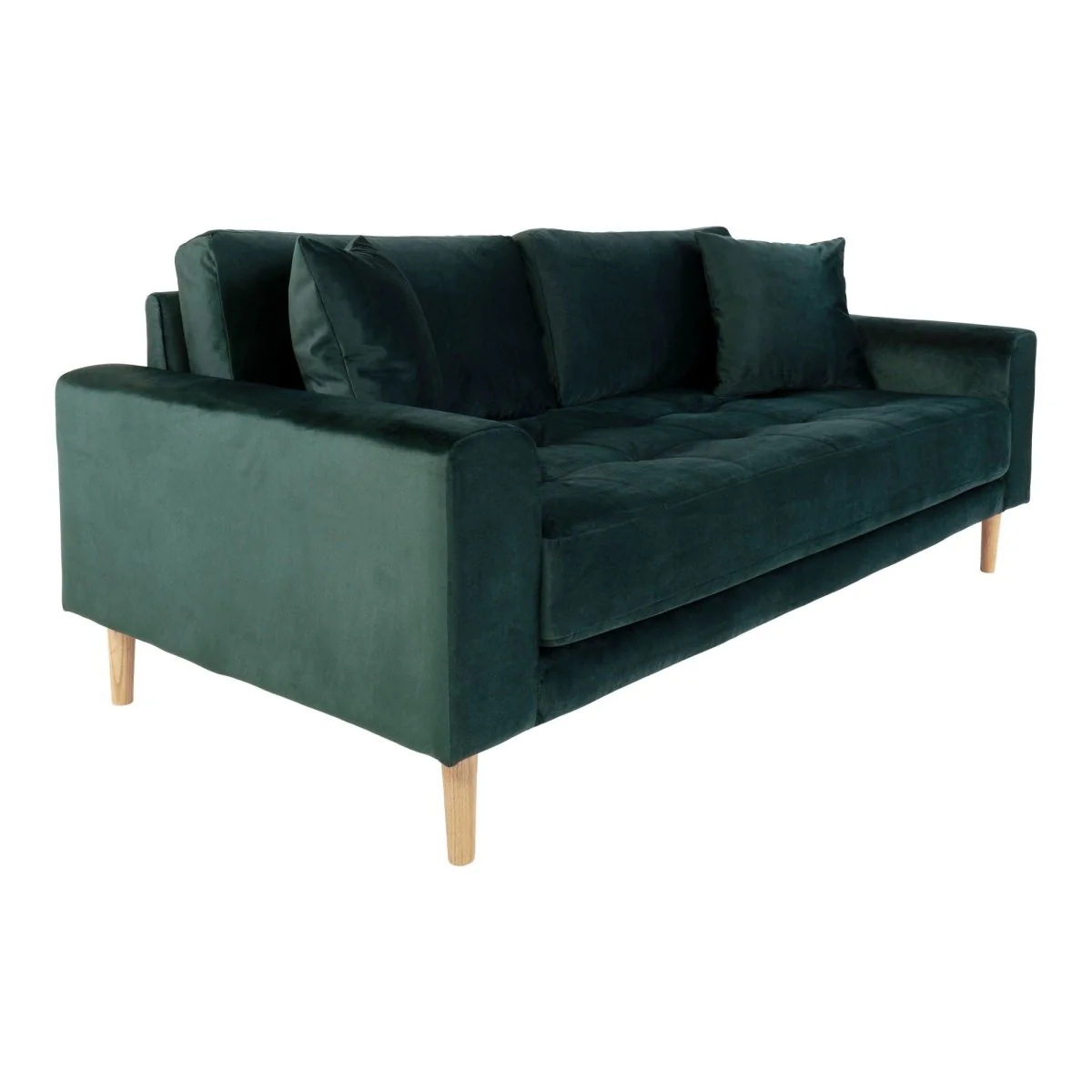 Lido 2,5 seters sofa mørkegrønn - Image 6