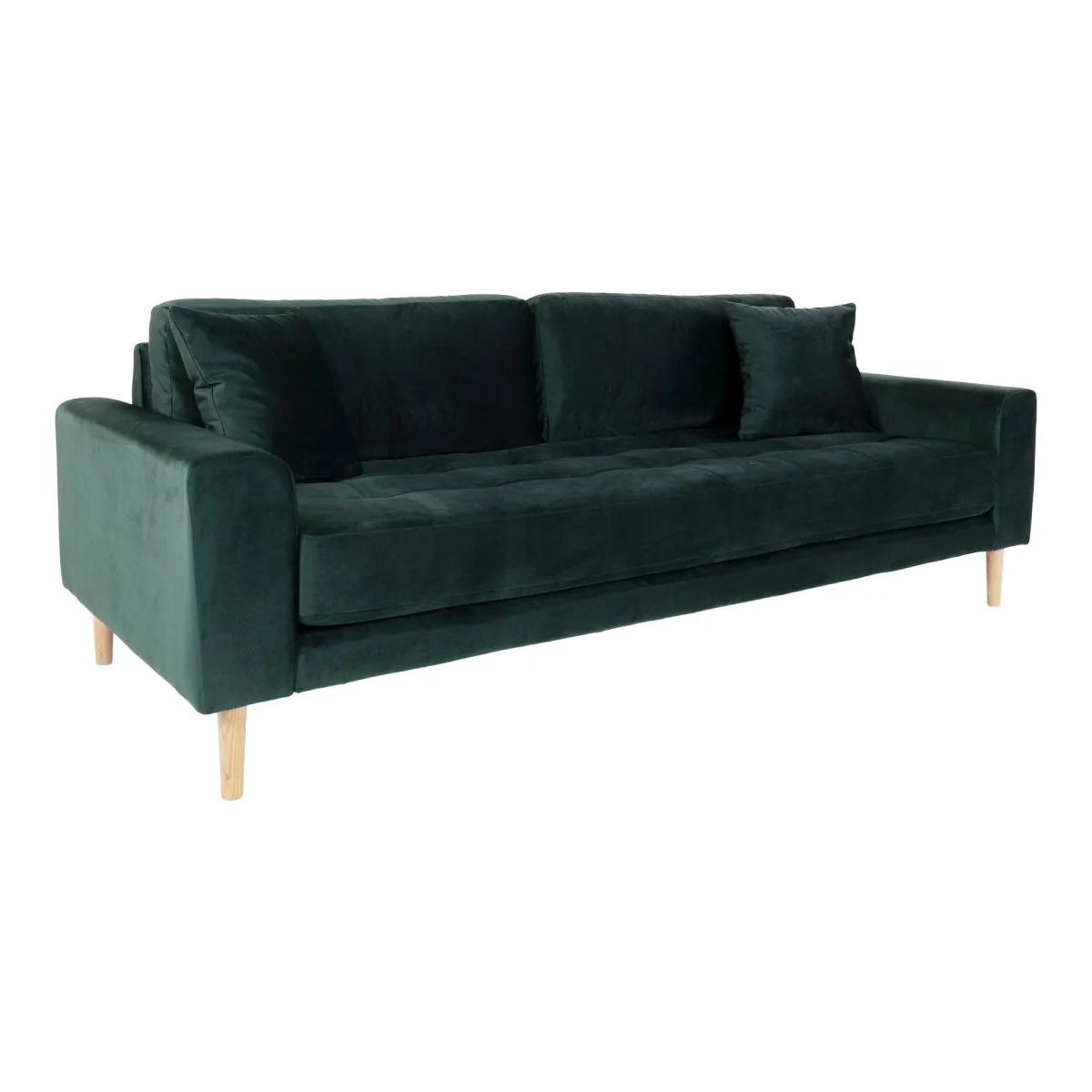 Lido 3 seters sofa mørkegrønn - Image 5
