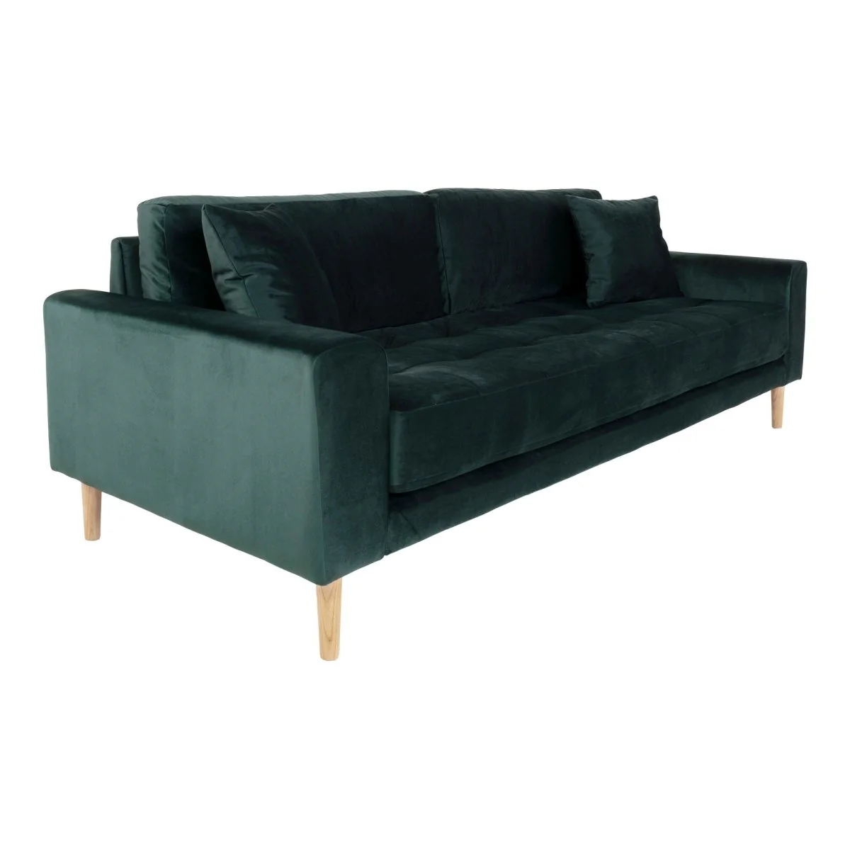 Lido 3 seters sofa mørkegrønn - Image 6