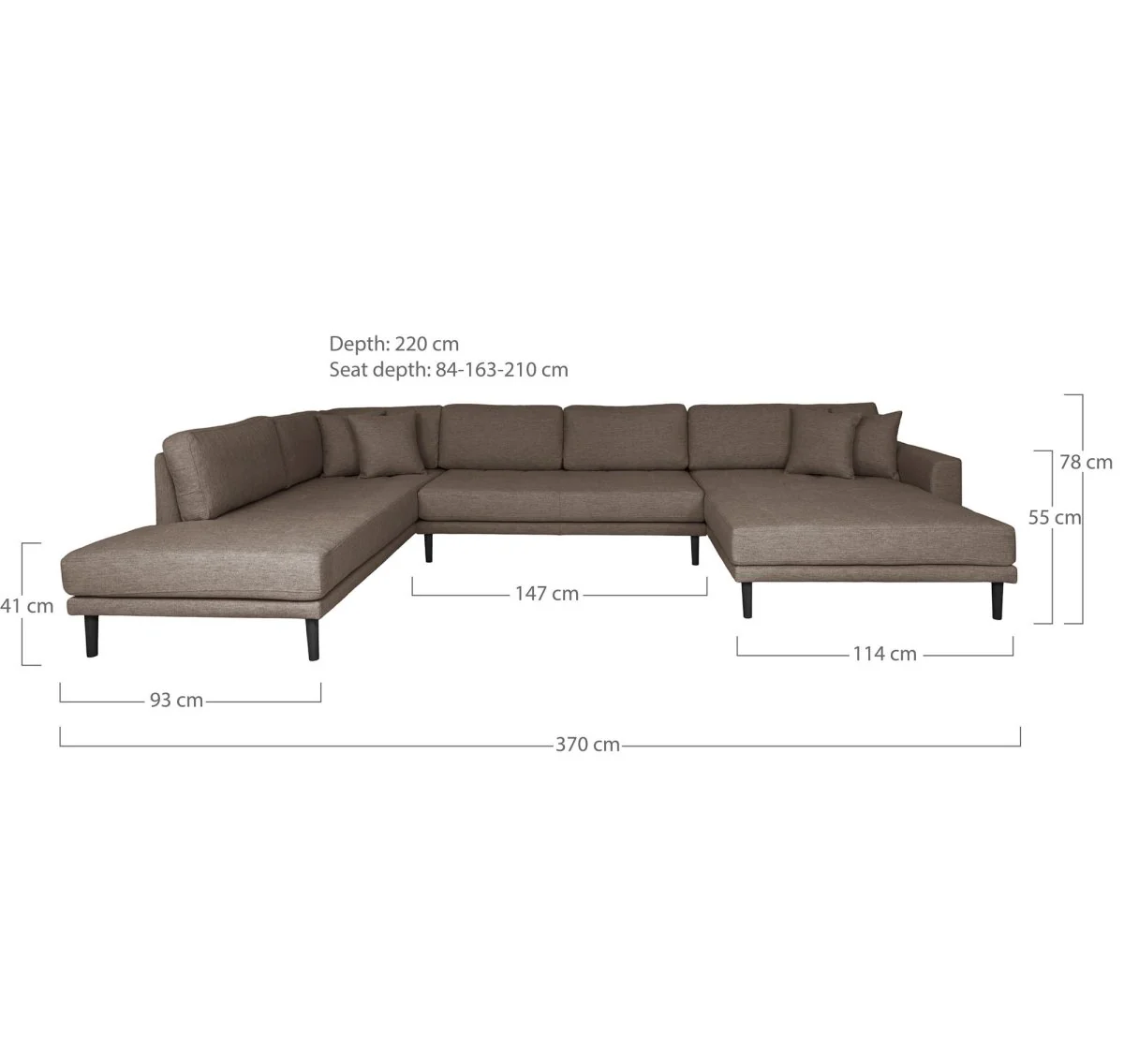 Lido U-sofa - Image 3