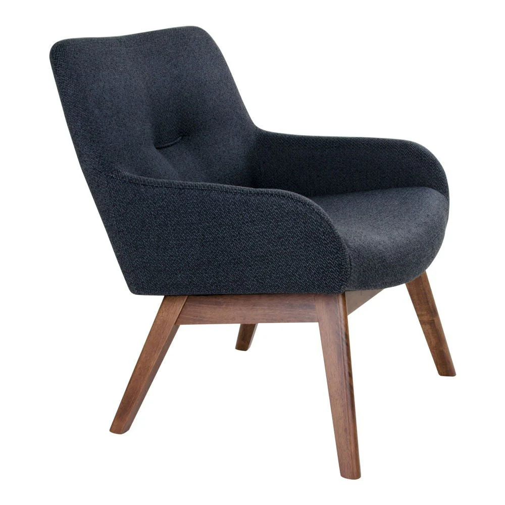London Lounge stol blå - Image 3