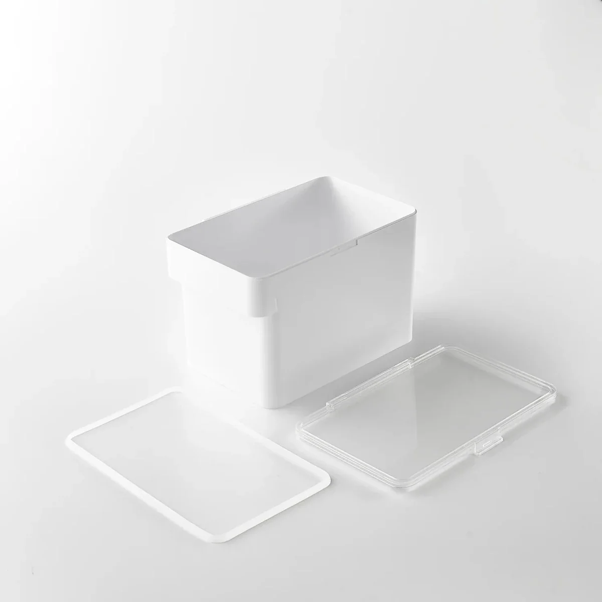 Lufttett oppbevaringsboks for dyrefôr 3,5 kg hvit - Image 4