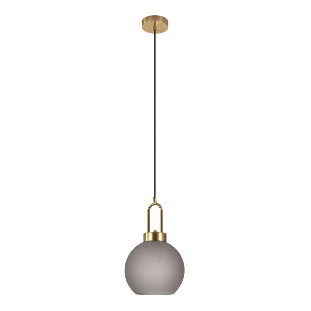 Luton taklampe matt røykfarget