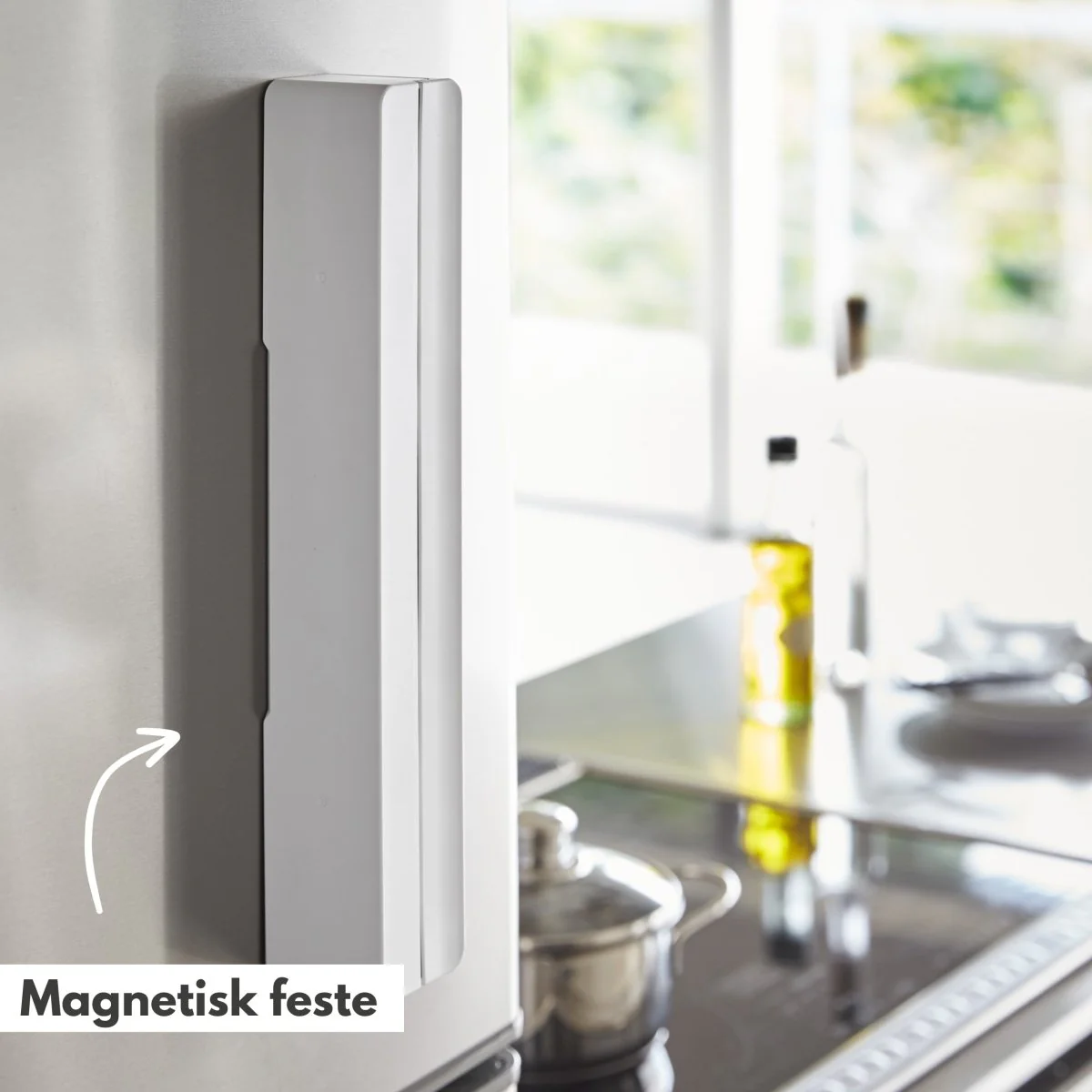 Magnetisk foliedispenser hvit 32,5 cm - Image 4