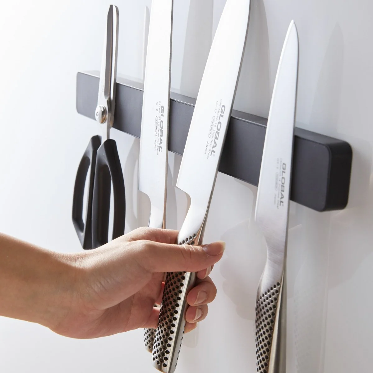 Magnetisk knivholder sort - Image 4