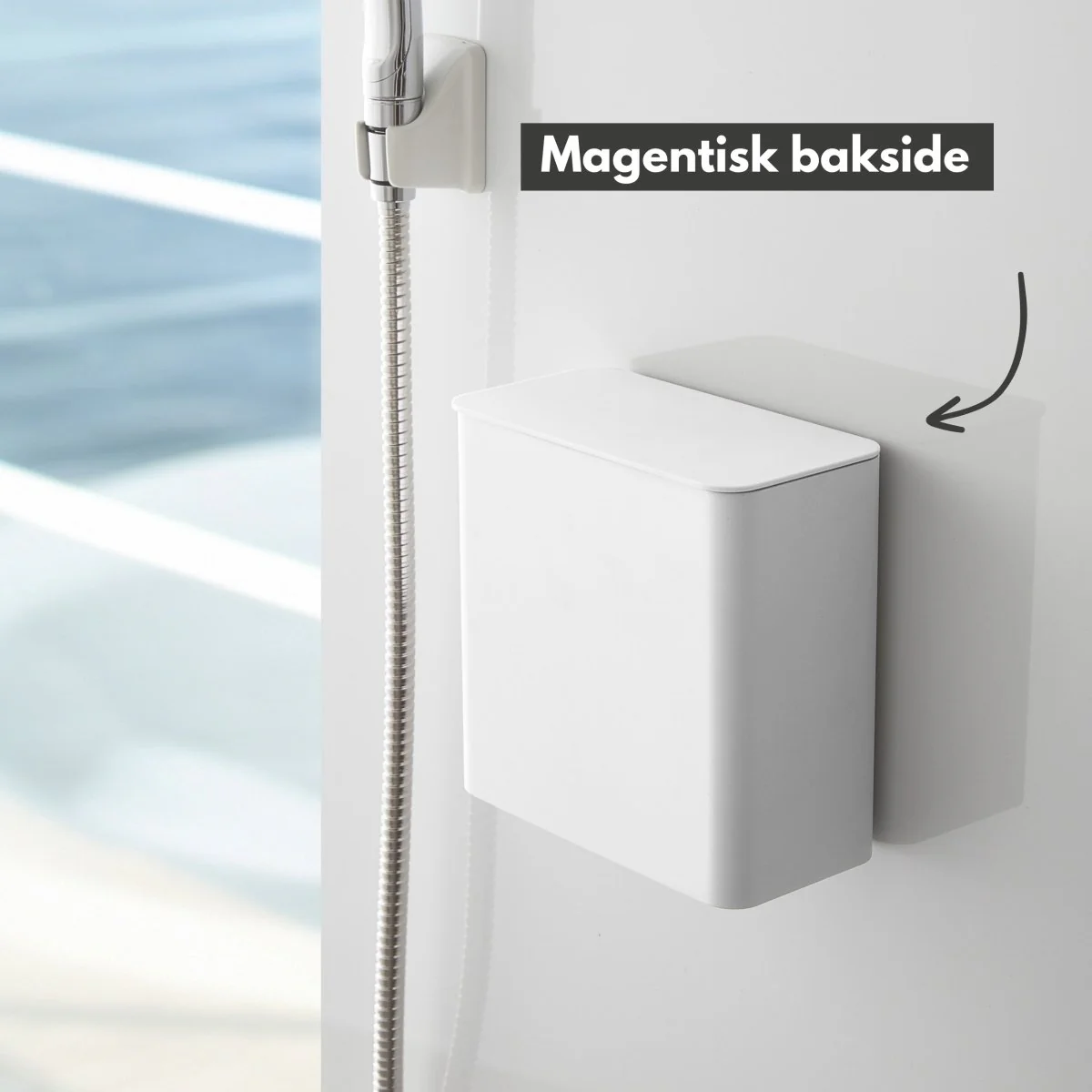 Magnetisk boks med lokk hvit - Image 3