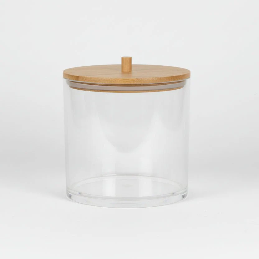 Oppbevaringsboks med bambuslokk 9,5 x 9,5 cm - Image 4