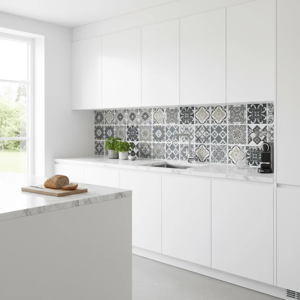 8-pk Margaux selvklebende fliser - Image 4