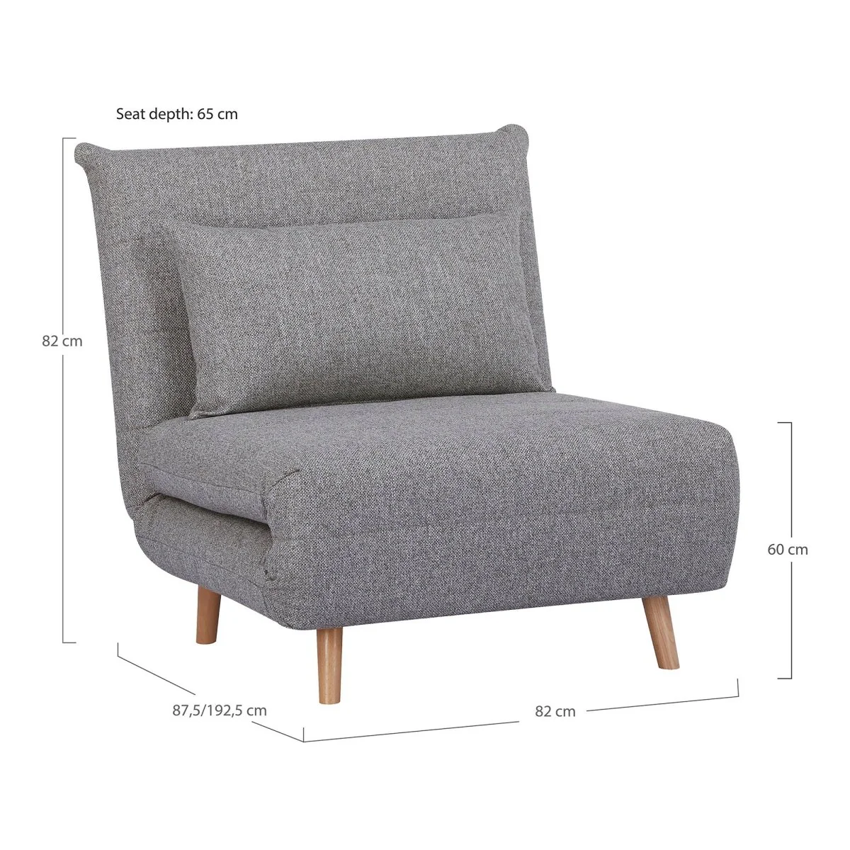 Marlow sovesofa grå - Image 6