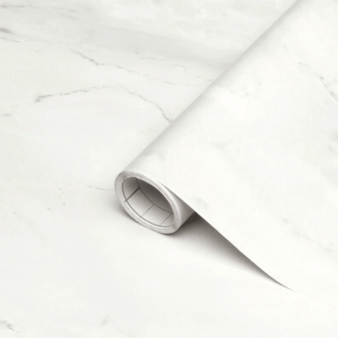 Marmor romeo hvit matt kontaktplast - Image 6