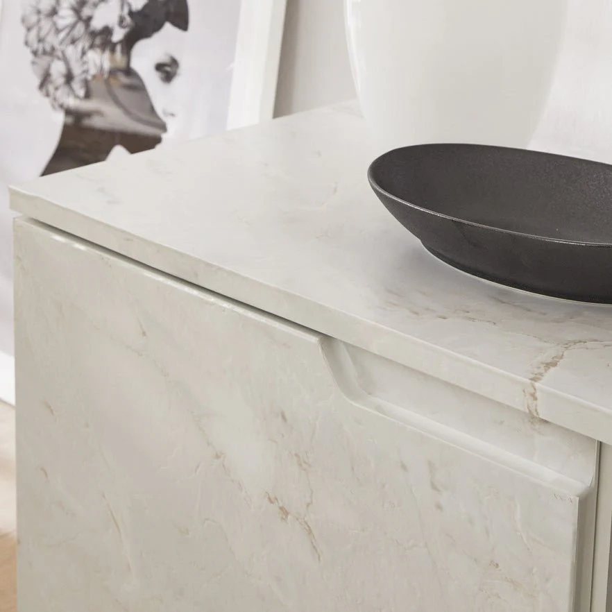 Marmor romeo hvit matt kontaktplast - Image 7