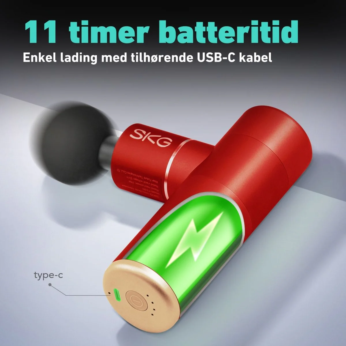 Massasjepistol F3 rød - Image 21