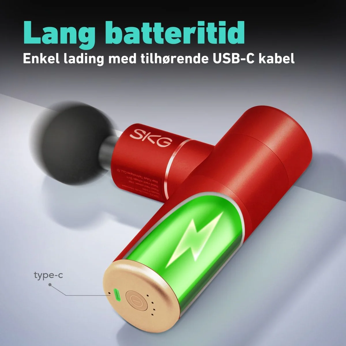 Massasjepistol F3 rød - Image 22