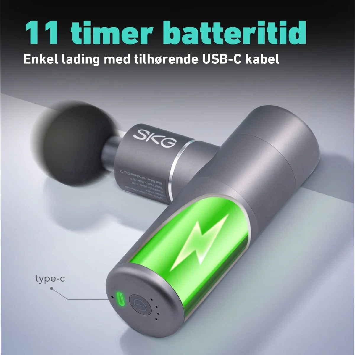 Massasjepistol F3 grå - Image 17