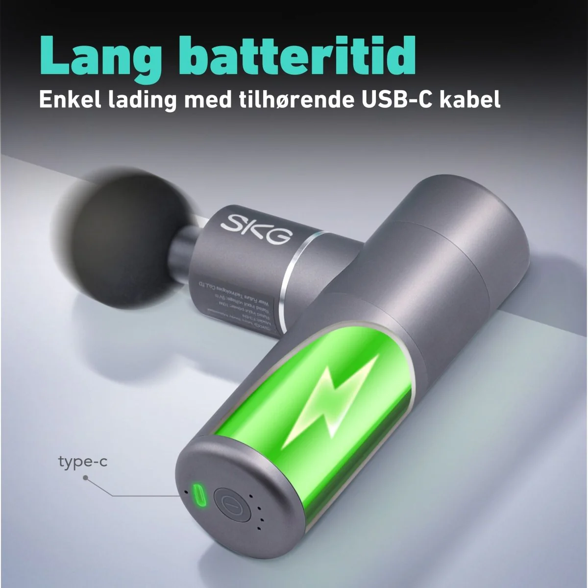 Massasjepistol F3 grå - Image 23