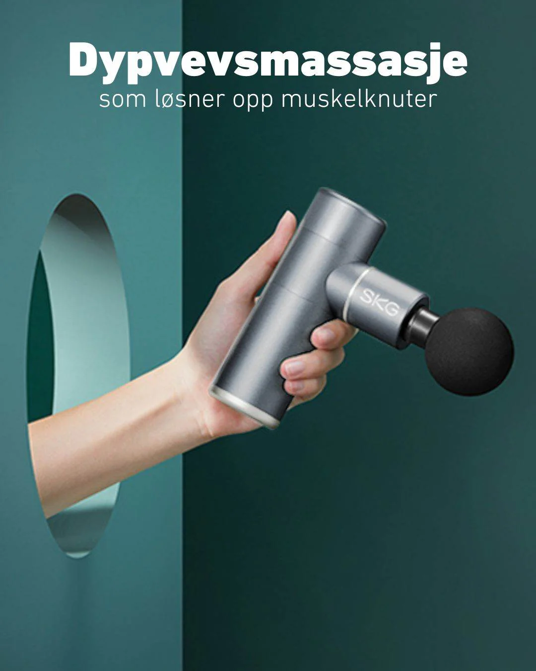 Massasjepistol F3 grå - Image 3