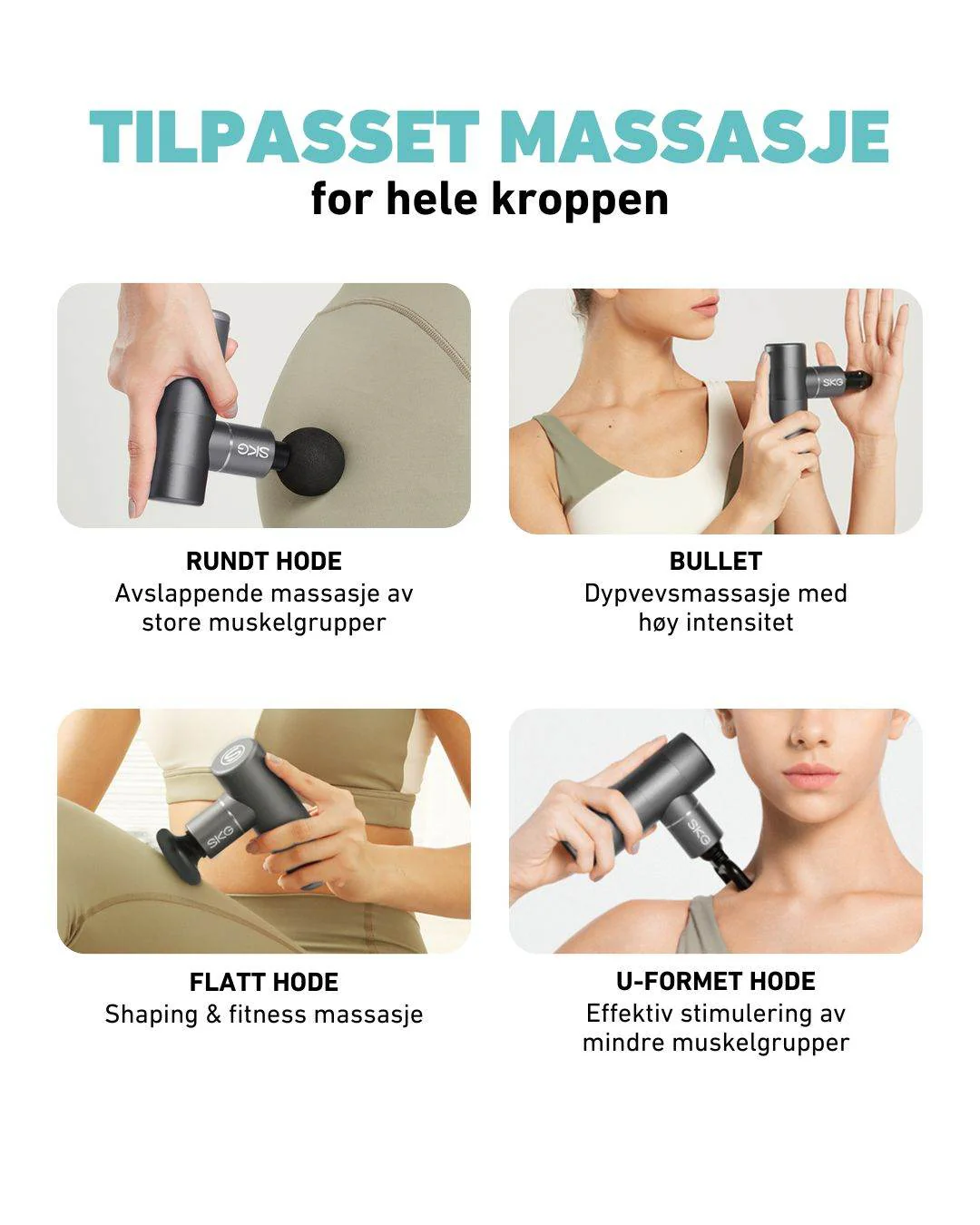 Massasjepistol F3 grå - Image 6