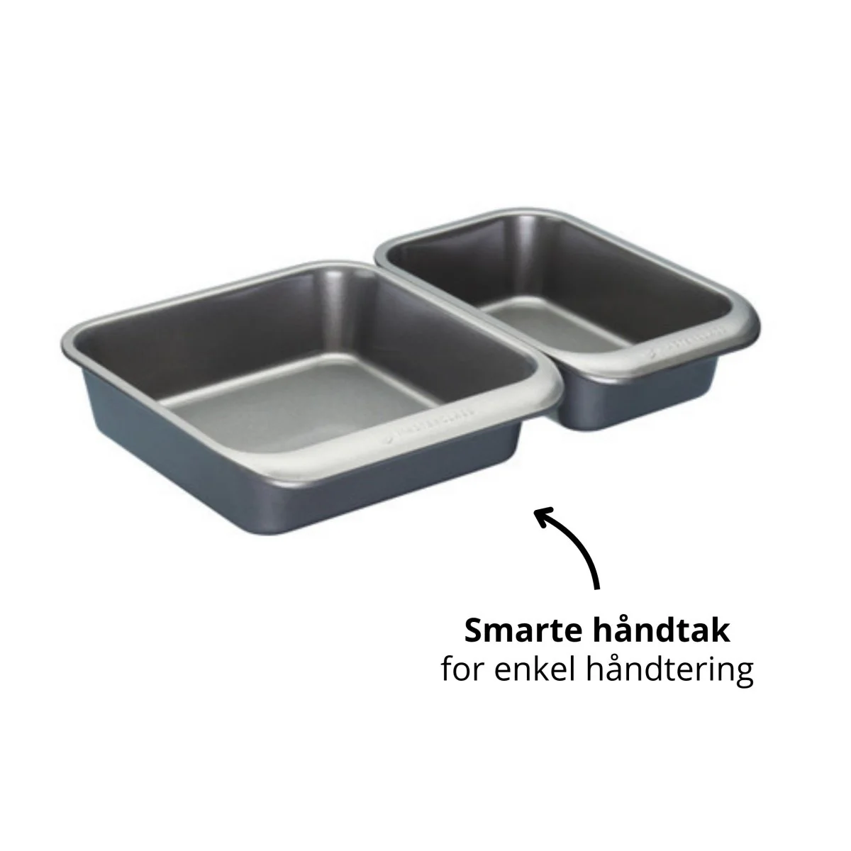 7-pk bakeformsett non-stick, stabelbar - Image 6