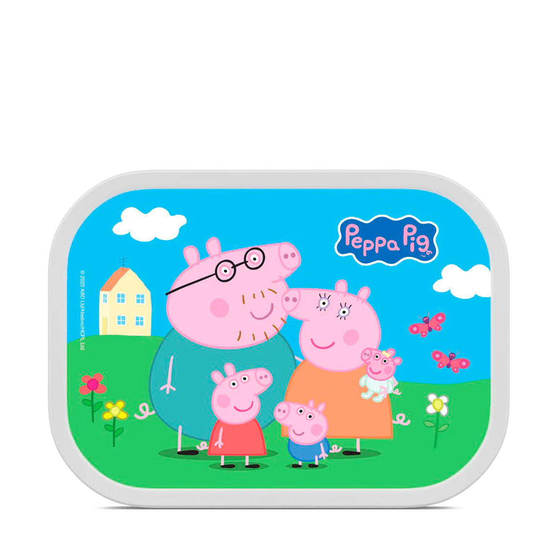 Peppa Gris matboks 17,5 x 13 x 6 cm med rominndeling - Image 5