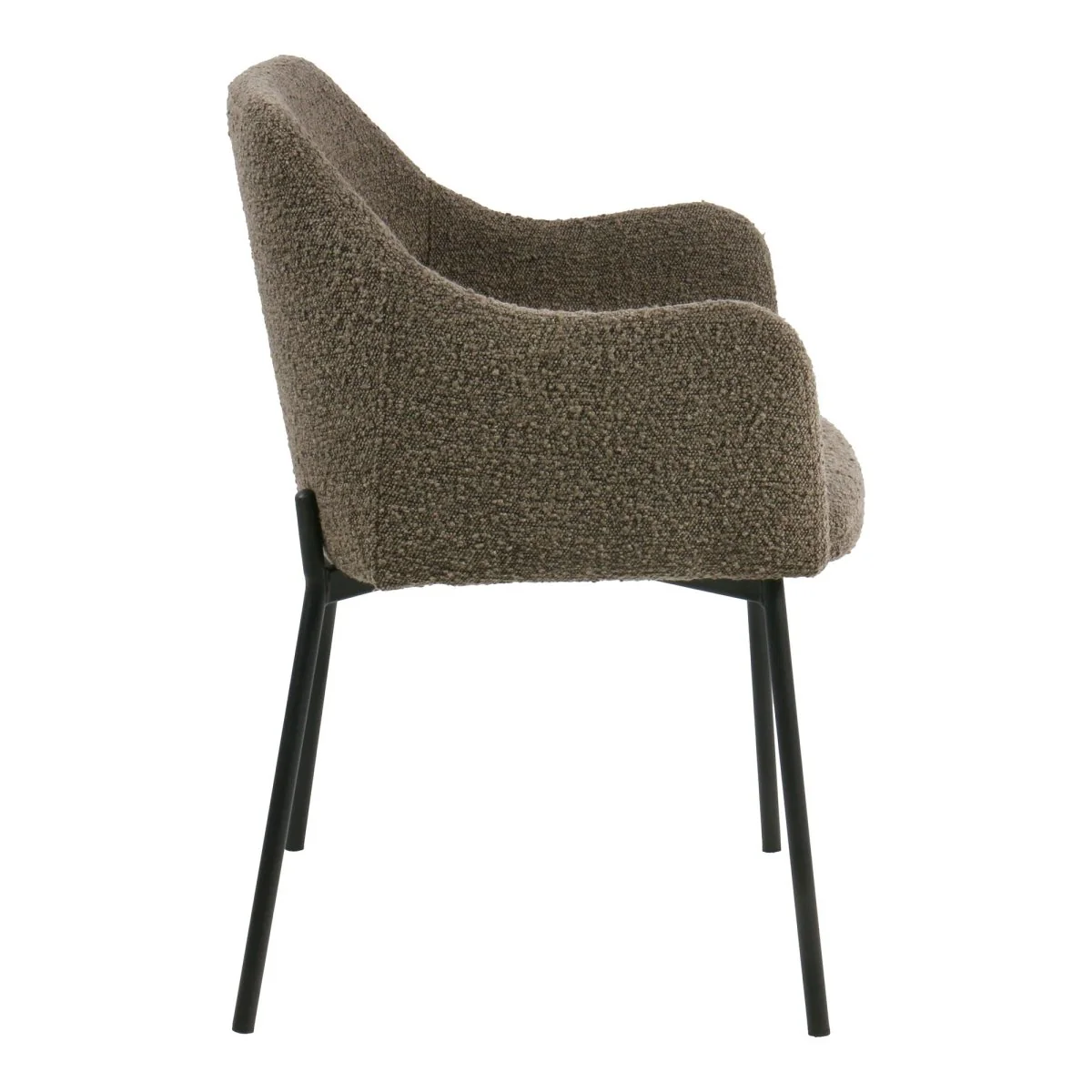 2-pk Melilla spisestol brun - Image 5