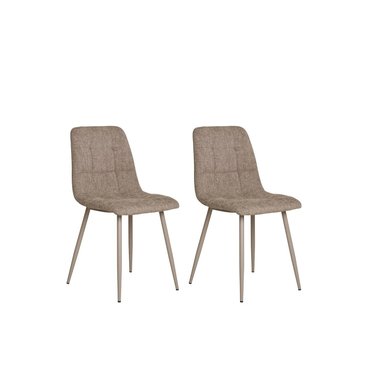 2-pk Middelfart spisestol  grå