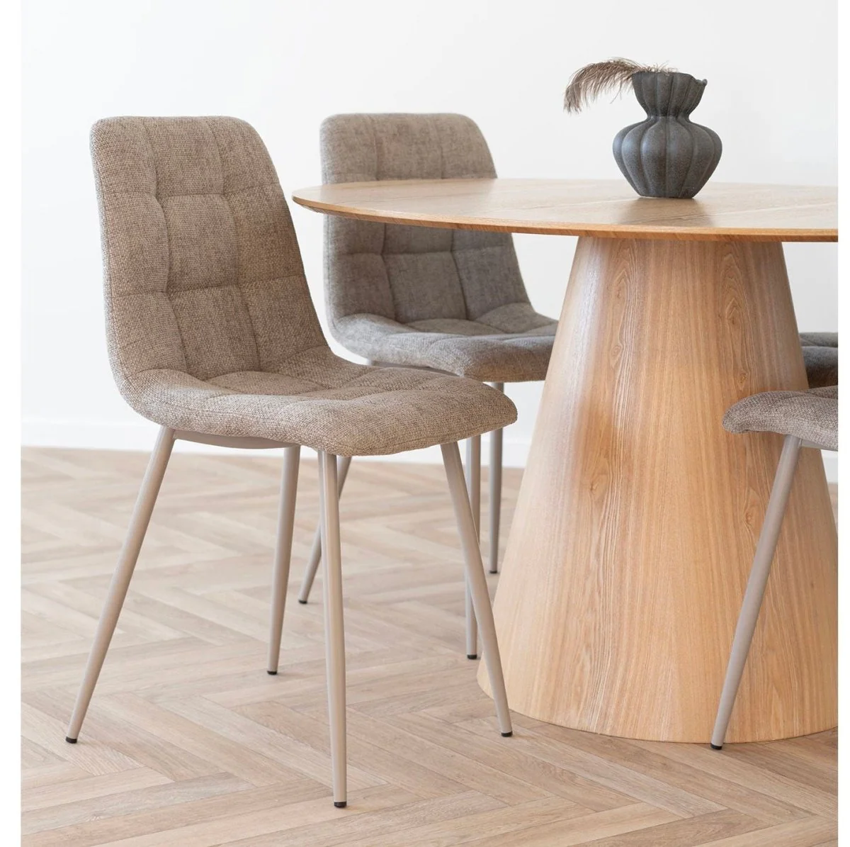 2-pk Middelfart spisestol  grå - Image 5