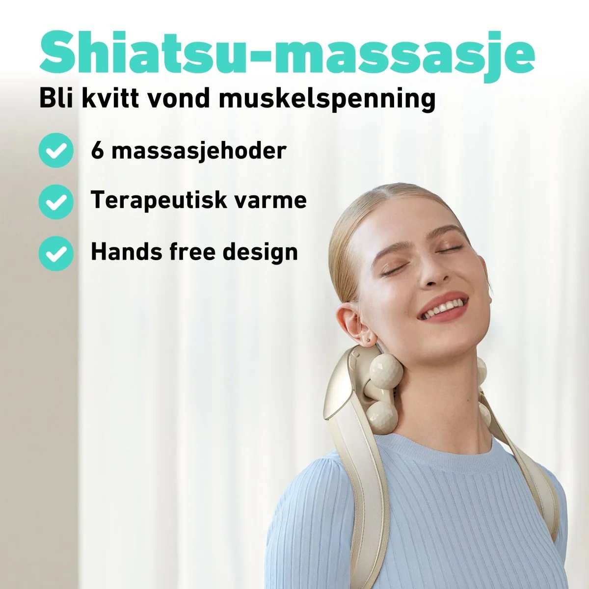 Massasjeapparat for nakke H7 Ultra - Image 2