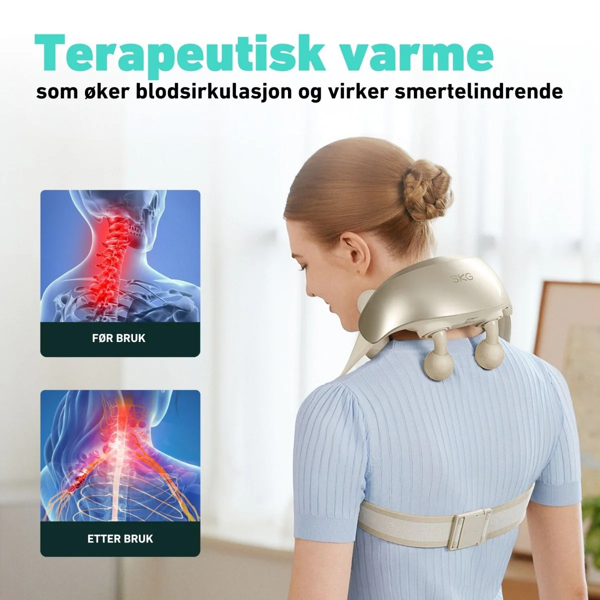 Massasjeapparat for nakke H7 Ultra - Image 3