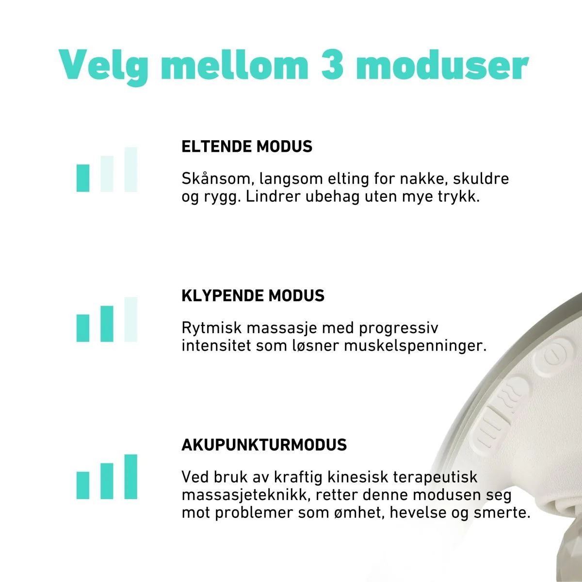 Massasjeapparat for nakke H7 Ultra Gold Edition - Image 7