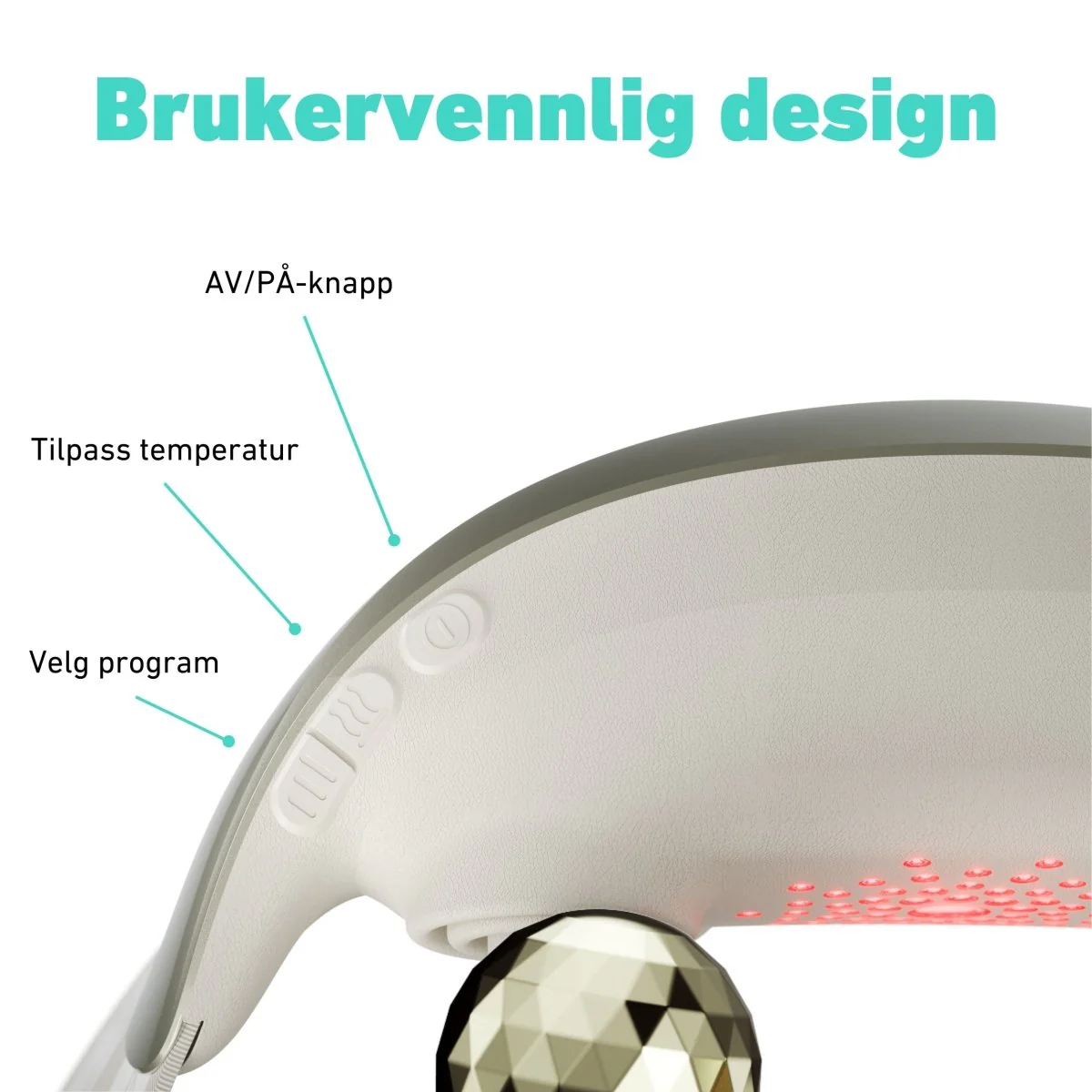 Massasjeapparat for nakke H7 Ultra Gold Edition - Image 8