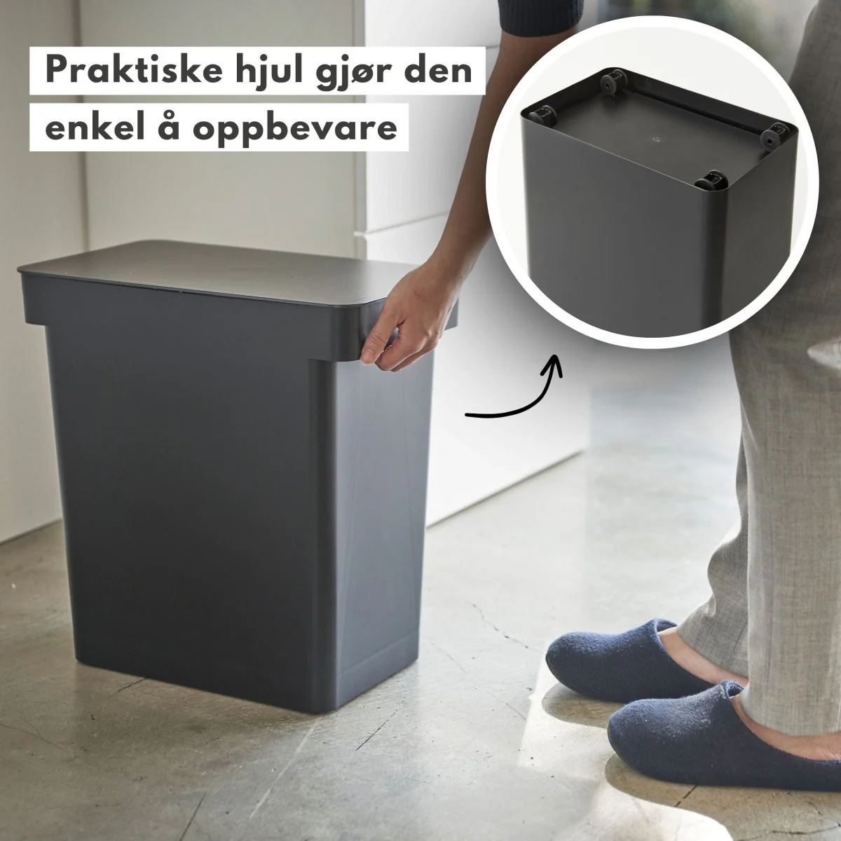Oppbevaringsboks dyrefor sort - Image 5